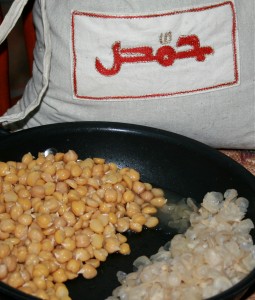 chick peas with skins