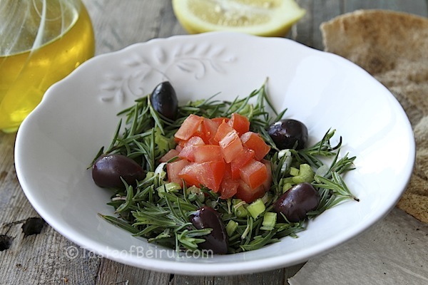 zaatar salad