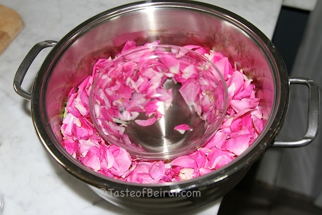making rosewater
