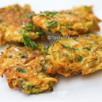 Pasta fritters