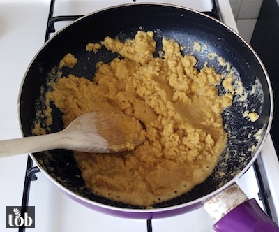 panfry flour in oil